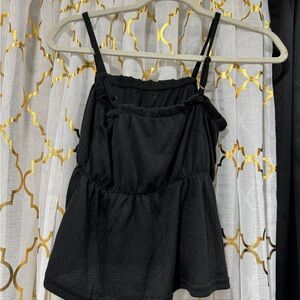 Elegant Black Women's Top